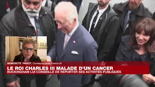 Le roi Charles III atteint d'un cancer : "une transparence rare" • FRANCE 24