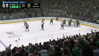 THE DALLAS STARS ARE GOING ON TO ROUND 2! THEY HOLD ON AND WIN GAME 7