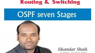 OSPF seven Stages - Video By Sikandar Shaik || Dual CCIE (RS/SP) # 35012