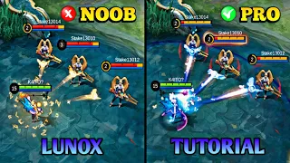 LUNOX TUTORIAL 2024 | MASTER LUNOX IN JUST 16 MINUTES | BUILD, COMBO AND MORE | MLBB