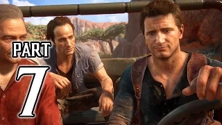 Uncharted 4: A Thief's End Walkthrough PART 7 Gameplay (PS4) No Commentary @ 1080p HD ✔