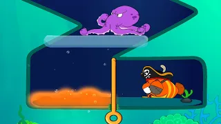 Fish Rescue All Answer - Save The Fish All Levels  311 - 320 Gameplay Android, iOS