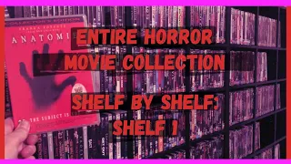 Entire Horror Movie Collection (Shelf 1) - Shelf By Shelf (2023)