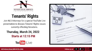 Thursdays Live: Tenants' Rights