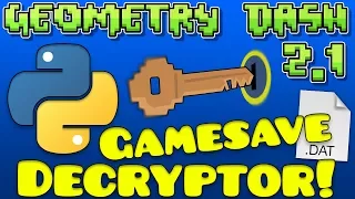 Geometry Dash Gamesave Decryptor! [PC, All Versions!]