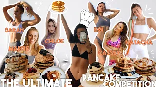 Which Influencer Has The BEST Protein Pancakes? THE ULTIMATE PANCAKE COMPETITION (ft. My Parents)