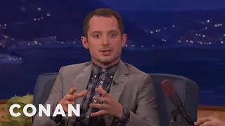 Elijah Wood: "Dirk Gently" Is Like "Doctor Who" On Acid | CONAN on TBS