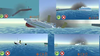 Ship Split In Half Part 1 - Ship Mooring 3D