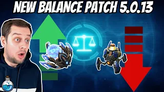 New StarCraft 2 BALANCE PATCH! WIDOW MINE DOWN! | 5.0.13 Patch review