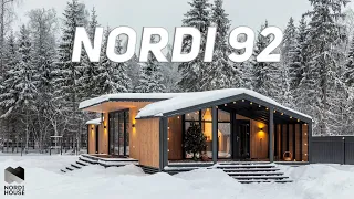 Модульний будинок 92 м2 - NordiHouse