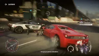 Trying to get more money in a police chase in Need for Speed rivals