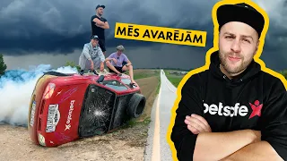 MĒS AVARĒJĀM AR MŪSU MIKRU (NETĪRAIS TRAUMATISKAIS RALLIJS) 2 DAĻA