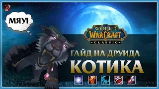 Гайд на Друида КОТА 🐯 (Feral Druid Cat DPS) | World of Wacraft: Classic