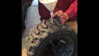 Forget Foam Filled Tires, Success with Sand!