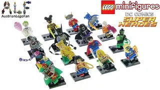 LEGO 71026 DC Super Heroes Minifigures All 16 Figures Speed Build