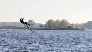 My last foil session before Winter 2020 / Moses Hydrofoil W679, Hyperlink V2 13m