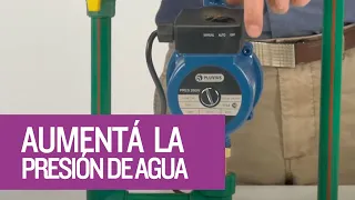 Pluvius - Bomba Presurizadora  PRES - Aumentá la presión de instalaciones interiores