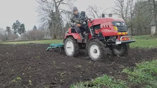 Мототрактор з культиватором. З ОДНОТОЧЕЧНОЮ НАВІСКОЮ (МОТОТРАКТОР FORTE 161) 1 ЧАСТИНА.