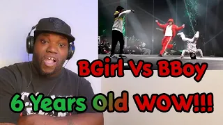 BGIRL Terra vs BBOY Leelou | Chelles Battle Pro 2013 | ONLY 6 YEARS OLD!!! | Reaction |