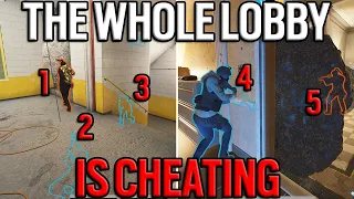 8 CHEATERS IN ONE LOBBY