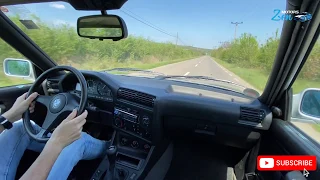 BMW 320i E30 Acceleration & Sound