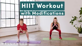 15 Minute Bodyweight HIIT Workout For All Levels | Trainer of the Month Club | Well+Good