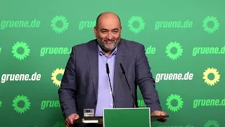 Pressekonferenz mit Omid Nouripour am 22.04.2024