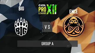 CS:GO - BIG vs. ENCE [Inferno] Map 3 - ESL Pro League Season 12 - Group A - EU