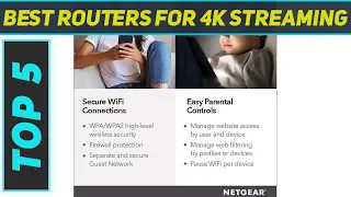 Top 5 Best Routers For 4K Streaming 2022