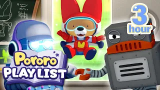 [3 HOURS] Pororo Creativity Episode Compilation | Kids Creativity Cartoons | Pororo English