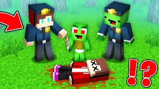 How Baby Mikey Turn into SCARY MONSTER and Kill Baby JJ in Minecraft Challenge - Maizen