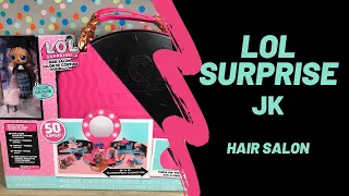New LOL Surprise JK Hair Salon Unboxing Toy Review | TadsToyReview