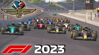 What Would an F1 RACE at the INDIANAPOLIS OVAL CIRCUIT Look Like?