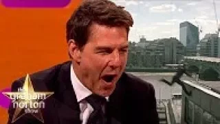 TOM CRUISE SHOWS SLOW MOTION VIDEO FOOTAGE Of HOW HE BROKE His ANKLE || The Graham Norton Show_+!