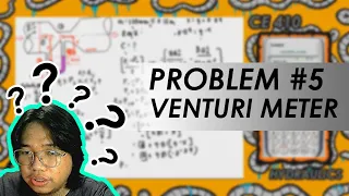 Fluid Flow Measurement - Problem #5 Venturi Meter - PAANO