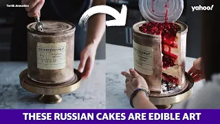 Russian cake designer takes cake decorating to a new level