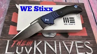 WE Stixx 817A Titanium framelock Knife   Mikkel Willumsen design