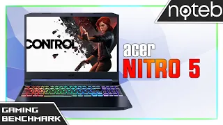 Acer Nitro 5 (2021) - Control Gameplay Test (Ryzen 9 5800HX, RTX 3080)