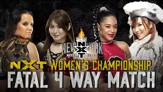 NXT Women's Title on the line in Fatal 4-Way Match at TakeOver: New York