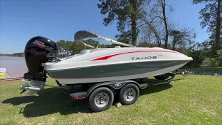 2023 Tahoe 1950 w/ 150hp Mercury Pro XS Walk Through