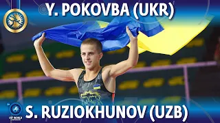 Yevhen Pokovba (UKR) vs Shakhzod Ruziokhunov (UZB) - Final // World Championships 2022