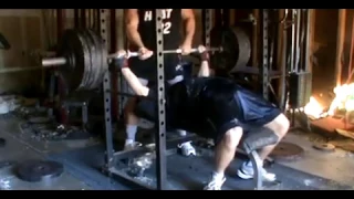 DAVID KNIGHT RAW 420 BENCH PRESS AT 175 LBS. BODYWEIGHT