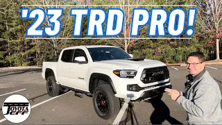 What Makes 2023 Tacoma TRD Pro a "TRD Pro"? My Review!