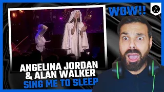 ANGELINA JORDAN & ALAN WALKER - "Sing me to Sleep" | REACTION | I wasn't Expecting This!!