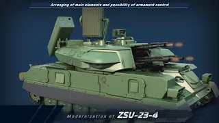 New Shilka  ZSU 23 4 Modernization