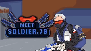 RavenStudio► Meet Soldier_ 76 (Overwatch Animation)► Русская озвучка