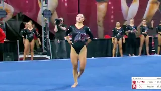 Kara Eaker 9.675 Floor - Utah vs Oklahoma - January 2023