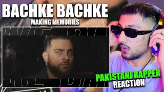 Pakistani Rapper Reacts to Bachke Bachke - Karan Aujla | Making memories