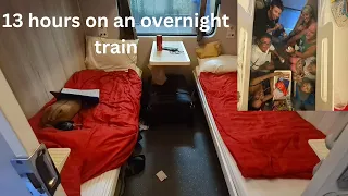 Over night on a train - Hanoi to Hue