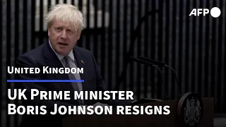 REPLAY - UK PM Johnson quits as Conservative leader | AFP